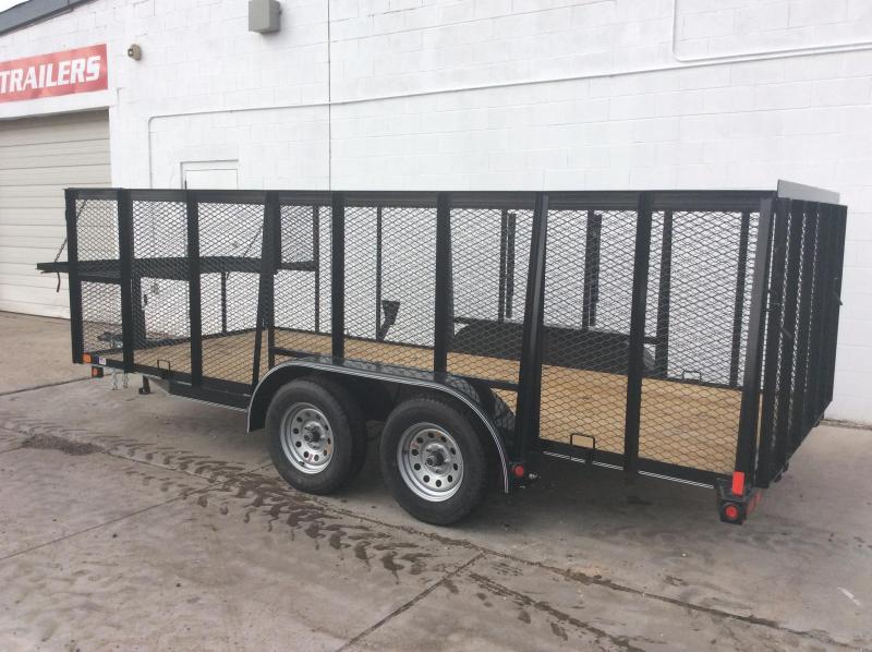 2019 Lamar Trailers 16FT LANDSCAPE Flatbed Trailer 2019 Lamar Trailers 16FT LANDSCAPE Flatbed Trailer