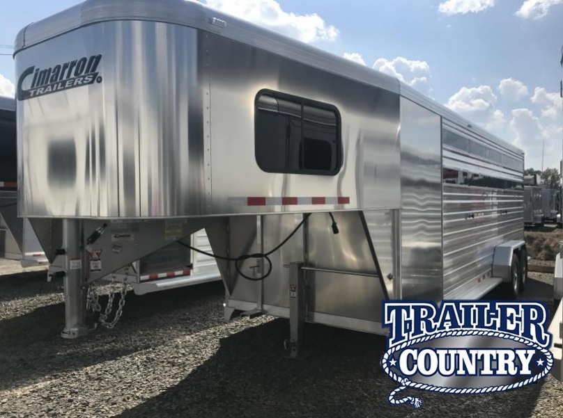 2018 Cimarron Trailers Lonestar 24 Stock with Front Tack Horse Trailer 2018 Cimarron Trailers Lonestar 24 Stock with Front Tack Horse Trailer