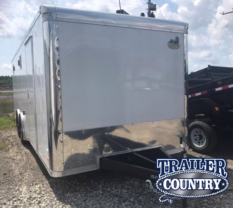 8.5x24 Enclosed Race Trailer-FULLY LOADED 8.5x24 Enclosed Race Trailer-FULLY LOADED