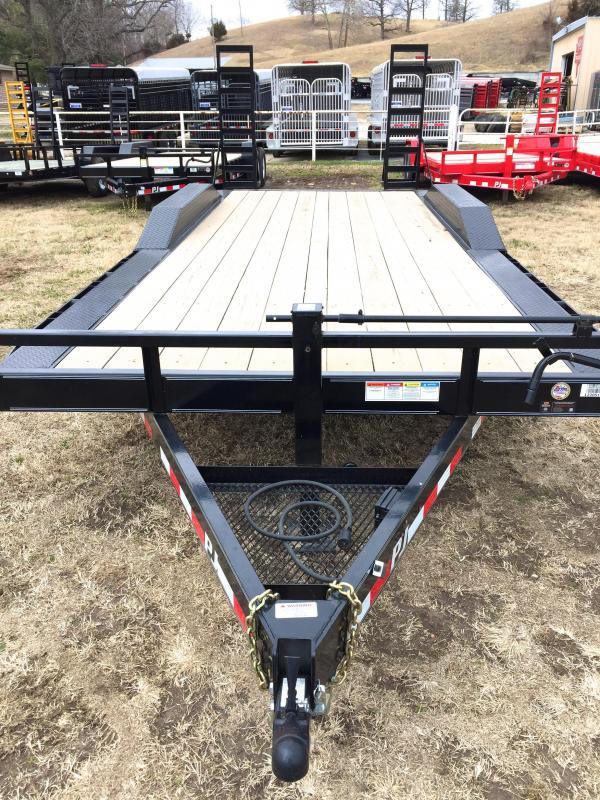 2015 PJ Trailers 20' x 6" Channel SuperWide Trailer Flatbed