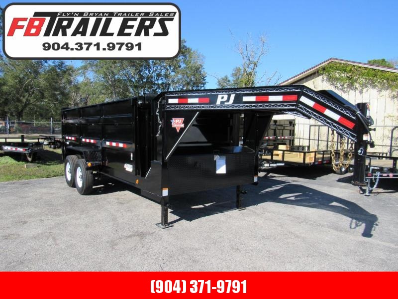 2019 PJ Trailers 16 ft Gooseneck Dump Trailer 2019 PJ Trailers 16 ft Gooseneck Dump Trailer