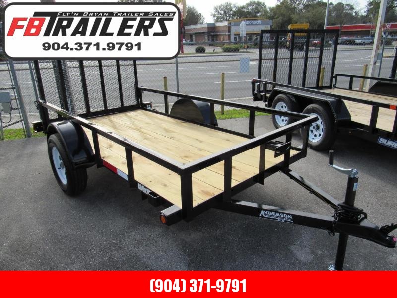 2019 Anderson Manufacturing 5X10 Utility Trailer 2019 Anderson Manufacturing 5X10 Utility Trailer