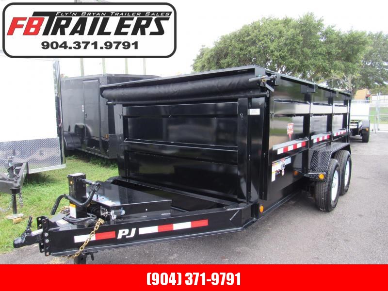 2019 PJ Trailers 83x14 with 4ft High Sides Dump Trailer 2019 PJ Trailers 83x14 with 4ft High Sides Dump Trailer