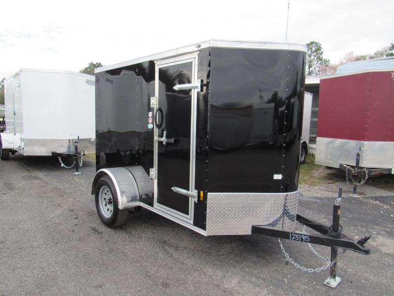 2019 Continental Cargo 5X8 Ramp Door Enclosed Cargo Trailer 2019 Continental Cargo 5X8 Ramp Door Enclosed Cargo Trailer