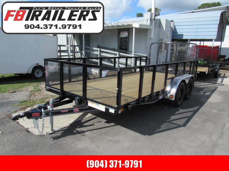 2019 PJ Trailers 16 ft with 2 Mesh Sides Utility Trailer 2019 PJ Trailers 16 ft with 2 Mesh Sides Utility Trailer