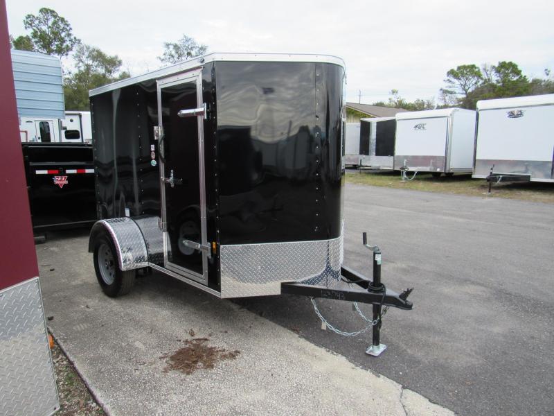 2019 Continental Cargo 5X8 Ramp Door Enclosed Cargo Trailer 2019 Continental Cargo 5X8 Ramp Door Enclosed Cargo Trailer