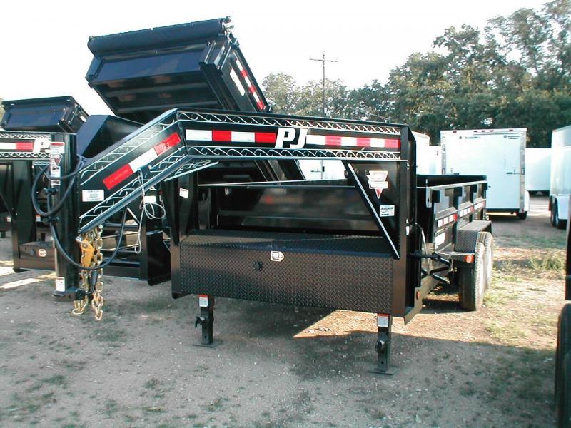 PJ Trailers DL142 Gooseneck Dump Trailer PJ Trailers DL142 Gooseneck Dump Trailer