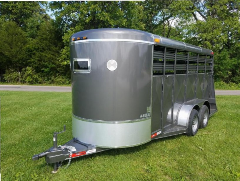 2017 Kodiak STOCK Livestock Trailer Sancrest Trailers Flatbed, Utility and Dump Trailers