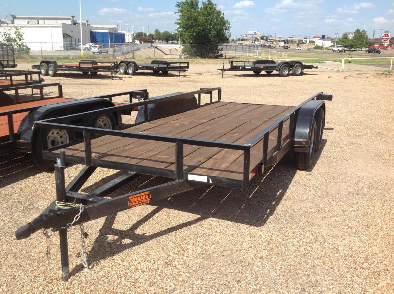 2017 Salvation Trailers 78x16 Utility Trailer 2017 Salvation Trailers 78x16 Utility Trailer