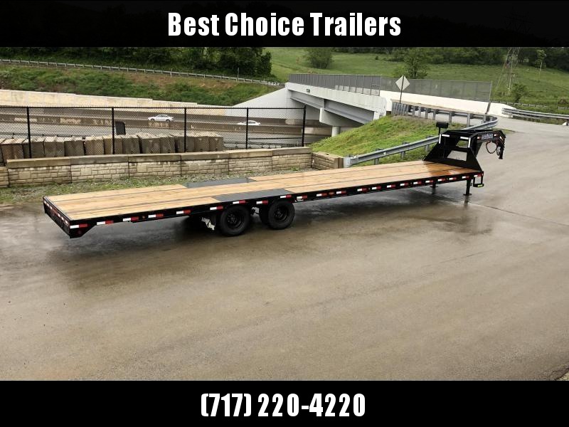 2019 Load Trail 102x40' HOTSHOT Gooseneck Deckover Flatbed 24000# Trailer * GP0240122 * EOH Disc Brakes * 8' RAMPS * HDSS Suspension * Under frame bridge * Torque Tube * 12K Axles 2019 Load Trail 102x40' HOTSHOT Gooseneck Deckover Flatbed 24000# Trailer * GP0240122 * EOH Disc Brakes * 8' RAMPS * HDSS Suspension * Under frame bridge * Torque Tube * 12K Axles