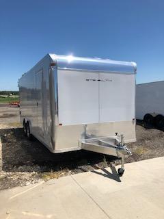 2019 CargoPro Trailers 8x20 White 5.2k Tandem Axle Flat Nose Car / Racing Trailer 2019 CargoPro Trailers 8x20 White 5.2k Tandem Axle Flat Nose Car / Racing Trailer