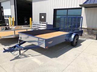 2020 H and H Trailers 76X12 Blue Steel Solid Side 3.5k Single Axle Utility 2020 H and H Trailers 76X12 Blue Steel Solid Side 3.5k Single Axle Utility