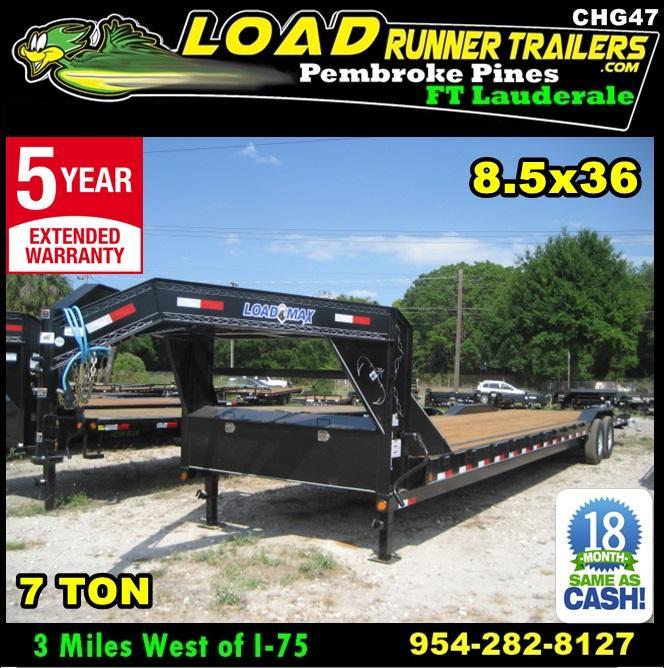 *CHG47* 8.5x36 Gooseneck Hauler Trailers Car Trailers 8.5 x 36 | CHG102-36T7-DOF *CHG47* 8.5x36 Gooseneck Hauler Trailers Car Trailers 8.5 x 36 | CHG102-36T7-DOF