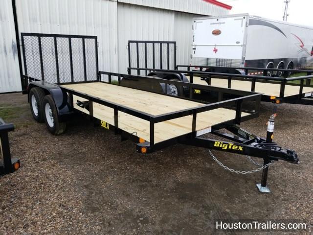 2018 Big Tex Trailers 50LA 16' X 77" Utility Trailer BX-111 2018 Big Tex Trailers 50LA 16' X 77" Utility Trailer BX-111
