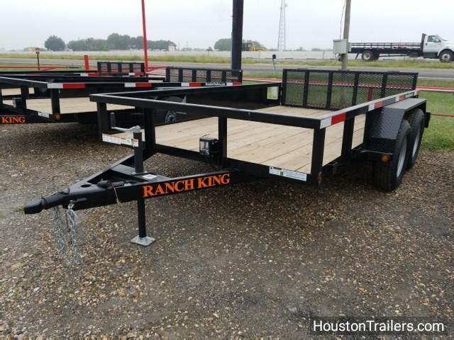 2017 Ranch King 12' x 6'10" Utility Trailer 7k RK-2 2017 Ranch King 12' x 6'10" Utility Trailer 7k RK-2