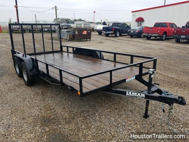 2017 Lamar Trailers 16' Utility Trailer 8049 2017 Lamar Trailers 16' Utility Trailer 8049