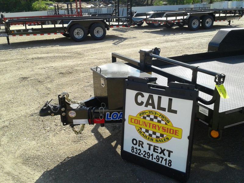 2017 Load Trail 80 X 12 BOBCAT STAND UP RAMPS TRAILER Equipment Trailer