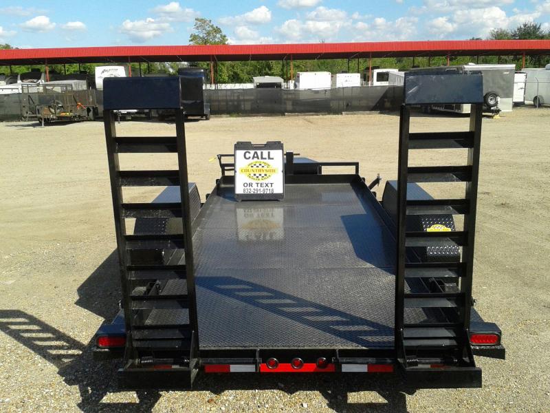 2017 Load Trail 80 X 12 BOBCAT STAND UP RAMPS TRAILER Equipment Trailer
