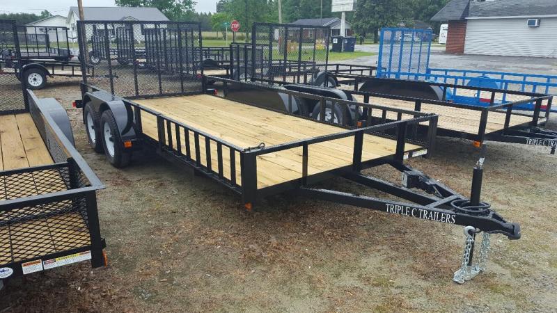 2019 Triple C 6'-10"x16' Utility Trailer RSR 2019 Triple C 6'-10"x16' Utility Trailer RSR