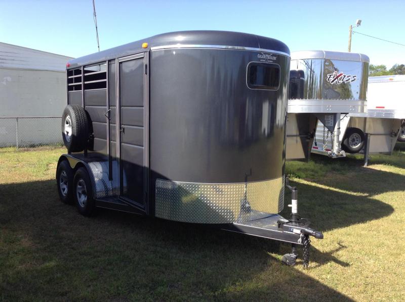 2016 Calico Trailers 2H W/DR 6'8" Wide Horse Trailer Trailers