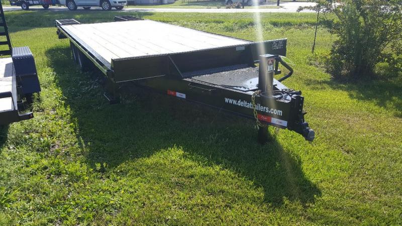 2019 Delta Manufacturing 24ft BP Flatbed Trailer 2019 Delta Manufacturing 24ft BP Flatbed Trailer