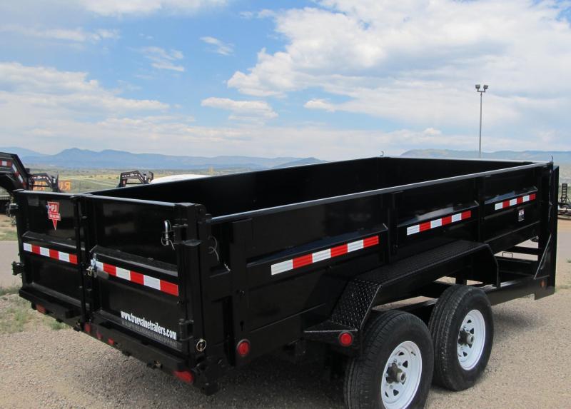 2017 PJ Trailer 12'x83" Tandem Axle Dump Trailers