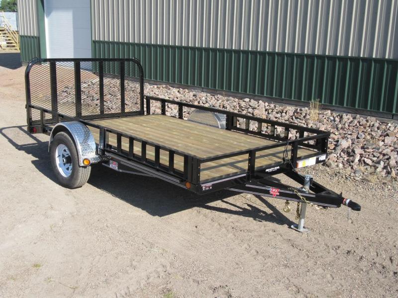 2019 PJ 12'x83" Single Axle Channel Utility Trailer 2019 PJ 12'x83" Single Axle Channel Utility Trailer