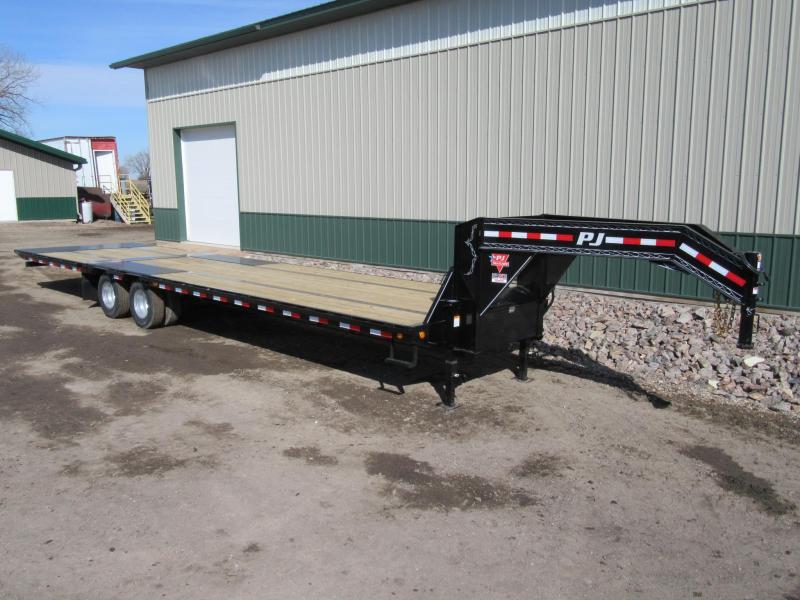 2019 PJ 34 Gooseneck - Hyd Dove Flatbed Trailer 2019 PJ 34 Gooseneck - Hyd Dove Flatbed Trailer