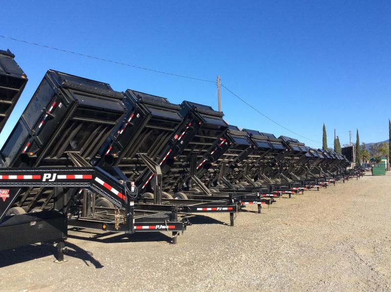 2018 14ft pj dump trailer pj utility flatbed trailers in wooster and