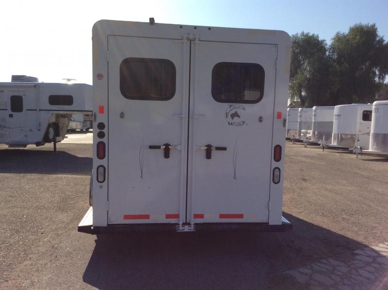 2017 Trails West Classic II Aluminum 3 Horse Trailer Aluminum and