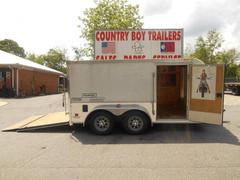2004 Haulmark LH7X12WT2 Motorcycle Trailer 2004 Haulmark LH7X12WT2 Motorcycle Trailer