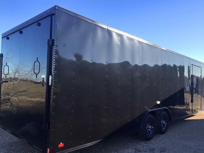 black trailer 28 continental cargo black out car racing trailer black trailer 28 continental cargo black out car racing trailer