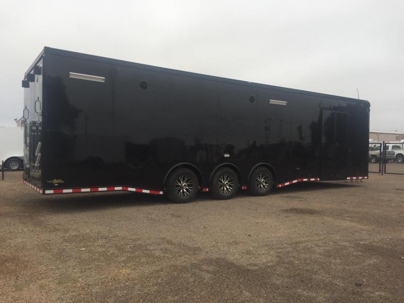 34' BATHROOM / SHOWER TRAILER AUTO MASTER Car / Racing Trailer enclosed