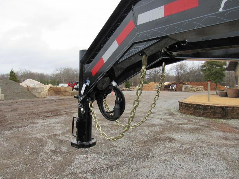 2017 Iron Bull Gooseneck 83" x 16' Dump Trailer River Valley Trailers