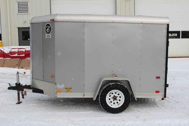2007 Classic Manufacturing 5 X 8 Enclosed Cargo Trailer 2007 Classic Manufacturing 5 X 8 Enclosed Cargo Trailer