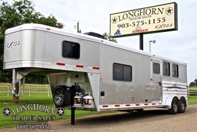2018 Exiss Trailers 3 Horse with 11 Shortwall + Midtack Horse Trailer 2018 Exiss Trailers 3 Horse with 11 Shortwall + Midtack Horse Trailer