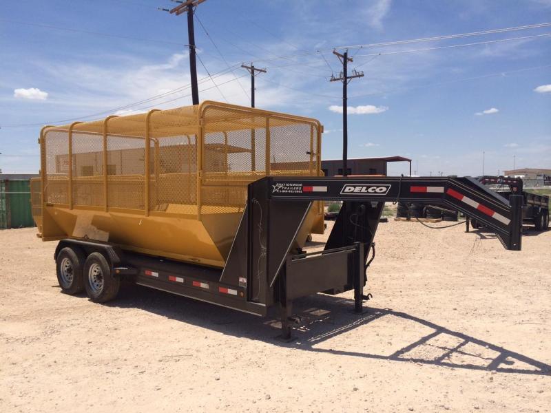 Delco Trailer 14' Gooseneck Roll Off Dump Trailer Nationwide