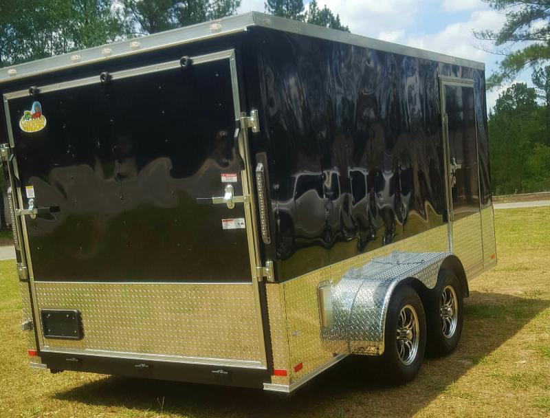 2017 Covered Wagon Trailers GOLD MINE SERIES TANDEM AXLE MOTORCYCLE