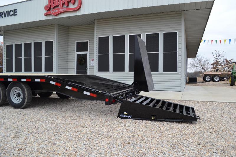 2017 PJ 102"x30' Gooseneck Flatbed/ Monster Ramps Happy Trailer Sales