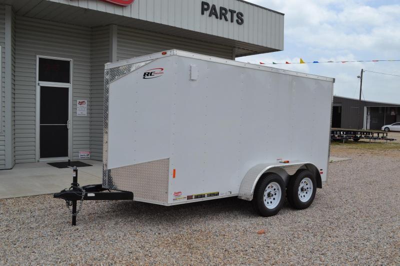 2016 RC 6'x12' Tandem Axle Enclosed Trailer Happy Trailer Sales PJ
