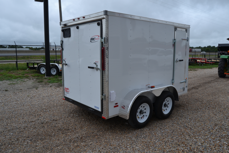2016 RC 6'x10' Tandem Axle Enclosed Trailer Happy Trailer Sales PJ