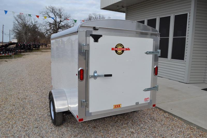 2017 CarryOn 5'x8' Economy Enclosed Trailer Happy Trailer Sales PJ