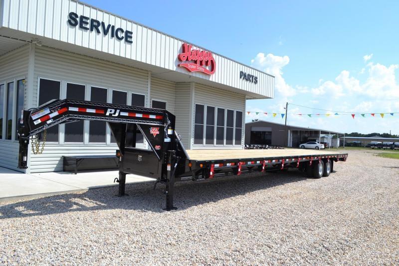 2017 PJ GN Flatbed 102"x40' Air Ride Happy Trailer Sales PJ