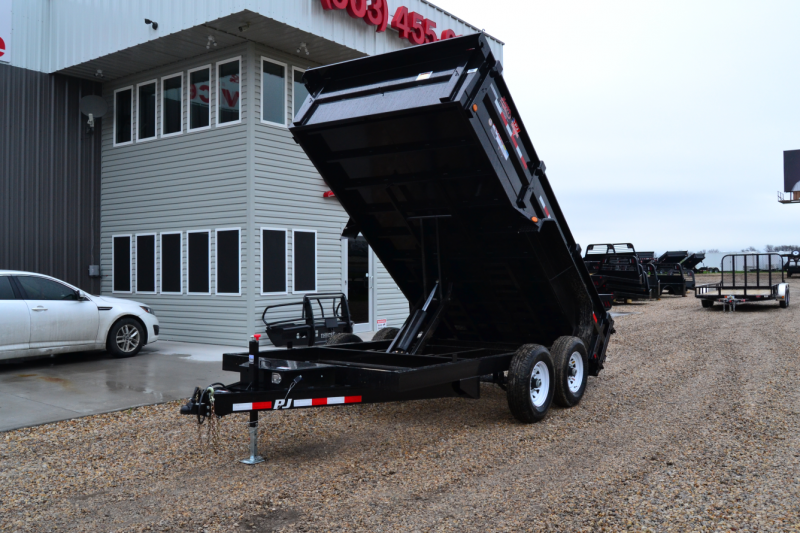 2017 PJ Bumper Pull Dump Trailer 83" x 14' Happy Trailer Sales PJ