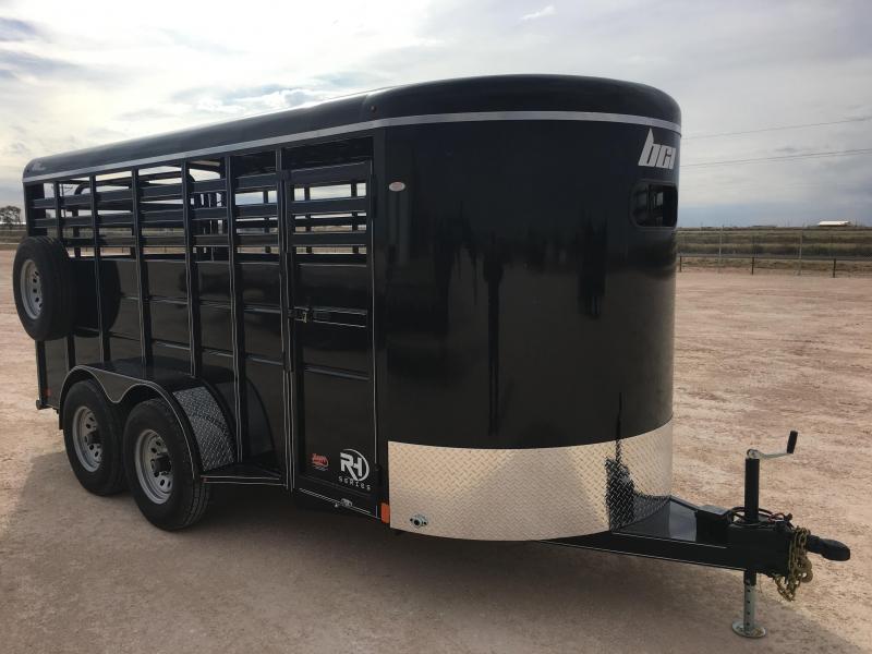 2017 BCI 6X16 RH Livestock Trailer Happy Trailer Sales PJ Trailers