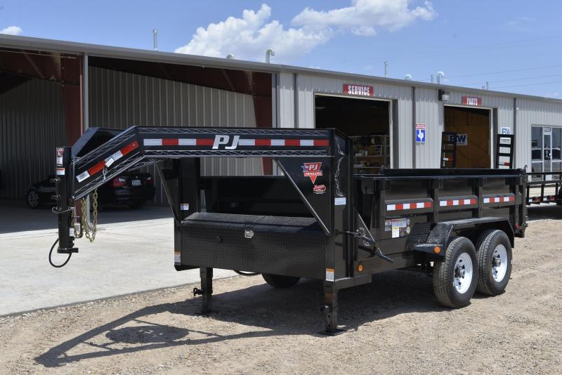 2017 PJ 83"x12' Gooseneck Dump Trailer Happy Trailer Sales PJ