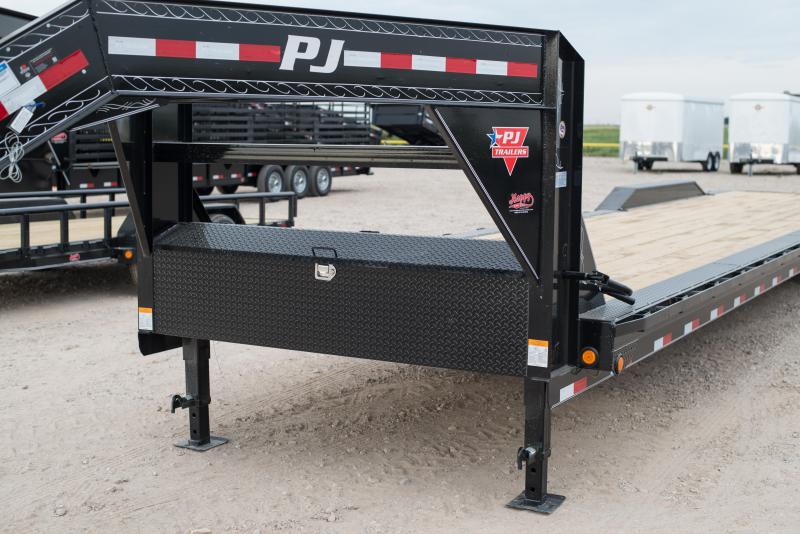 2016 PJ 102"x40' Gooseneck Triple Axle SuperWide Happy Trailer Sales