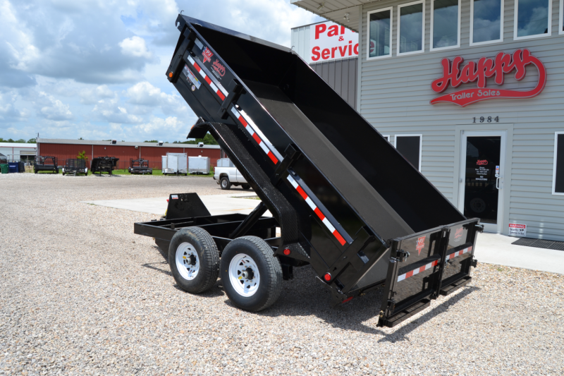 2017 PJ Dump Trailer 83" x 12' Bumper Pull Happy Trailer Sales PJ