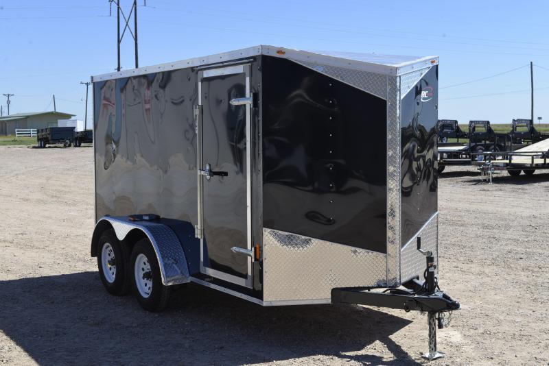 2017 RC 6'x12' Tandem Axle Enclosed Trailer Happy Trailer Sales PJ