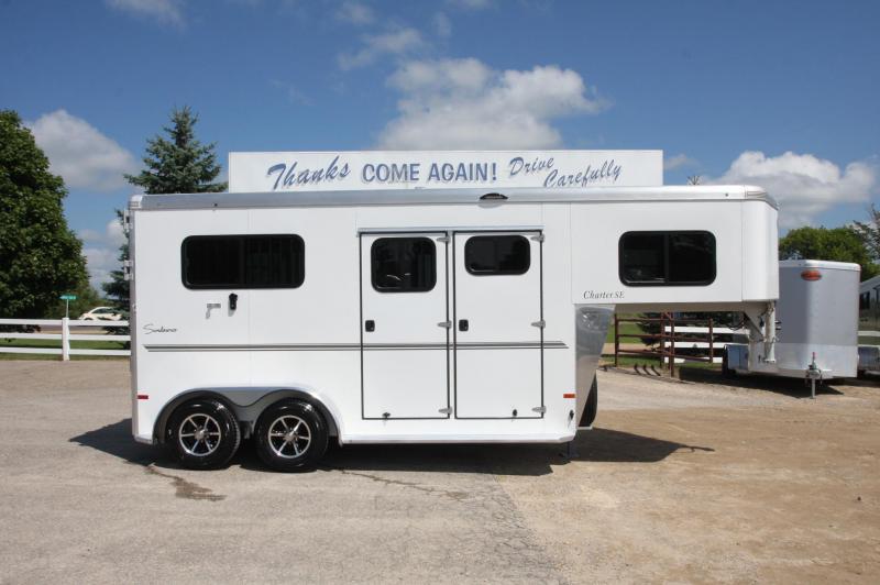 2018 Sundowner Trailers Charter 2HR GN Horse Trailer 2018 Sundowner Trailers Charter 2HR GN Horse Trailer